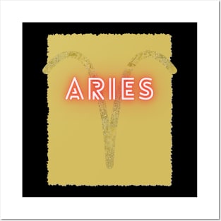 Aries Zodiac Sign Posters and Art